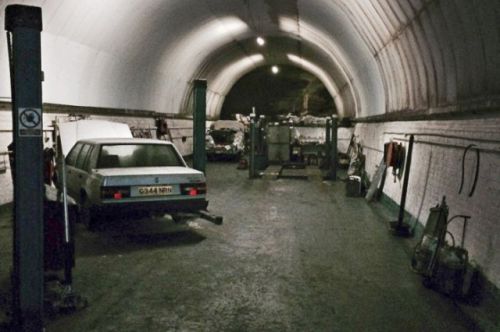 Заброшенный железнодорожный тоннель в Ливерпуле